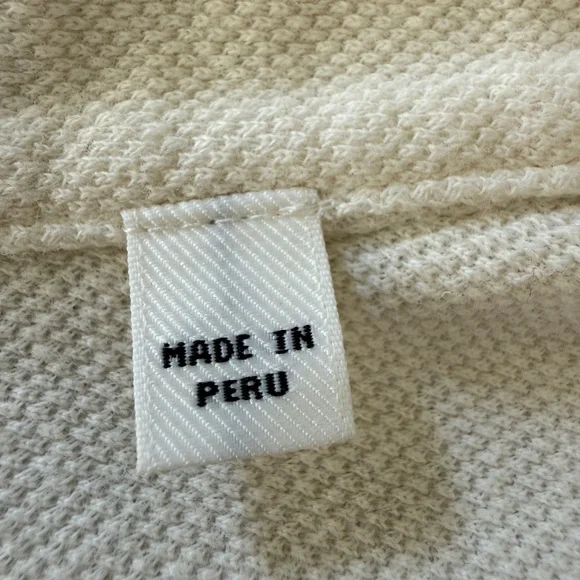 Billy Reid Shirt Women's Size Large Cream Long Sleeve Linen Blend Button Up - Picture 6 of 9